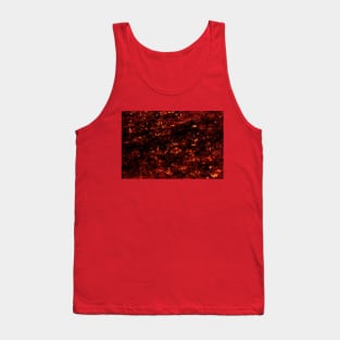 Hot Lava Background Tank Top